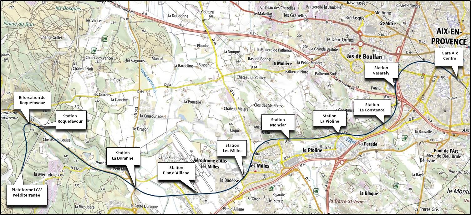 Section Aix - Roquefavour